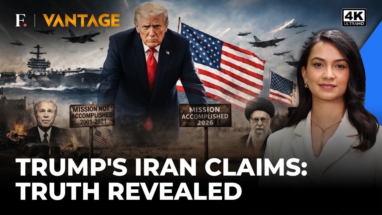How Real Is Trump’s Bush-Style 'Mission Accomplished' Declaration in Iran? | Vantage on Firstpost