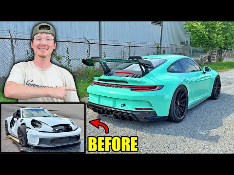We Fully Rebuilt Our Wrecked 2022 Porsche GT3!!!