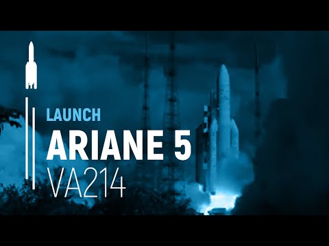 Flight VA214 – ALPHASAT / INSAT-3D | Ariane 5 Launch | Arianespace