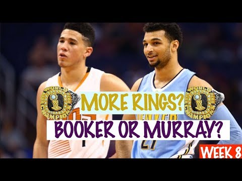 WHO ENDS UP WITH MORE RINGS? JAMAL MURRAY OR DEVIN BOOKER?