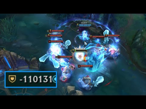 Rammus with -110k Armor - Seven Trundle Ults against Rammus W!