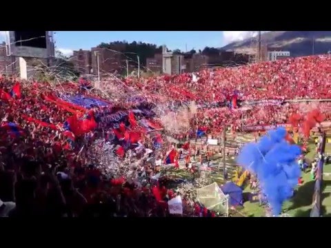 "Medellin 1 vs Nacional 1 - Liga Aguila 2016" Barra: Rexixtenxia Norte • Club: Independiente Medellín