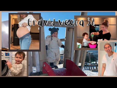 En söndagförmiddag med familjen och graviduppdatering vecka 38 👶🏻❄️