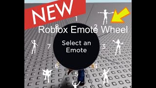 NEW ROBLOX EMOTES AND EMOTE WHEEL!