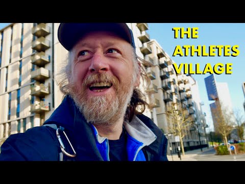 Exploring the London Olympic Athletes' Village at Stratford (4K)