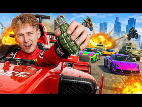 30 OPRAWCÓW vs 1 DRIVEMISTRZ - GTA V MANHUNT 🏎️