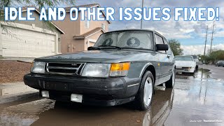 Fixing Vacuum Leaks, Turbo Gauge, and High Idle on My Saab 900!