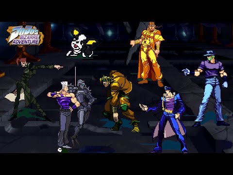 Stardust Crusaders Tag Team Touch of Death Combo