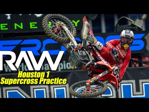 Houston 1 Supercross Practice RAW - Motocross Action Magazine