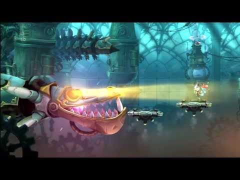 Rayman Legends (1080i HD) Walkthrough Part 59 - A Madman's Creation!