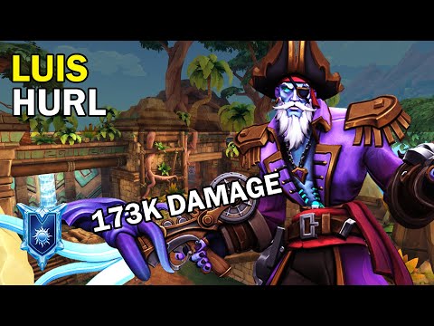 173K Damage Luīs Dredge Paladins Competitive (Diamond) HURL