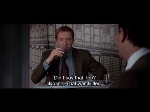 The Life of David Gale (2003):  -Did I say that, too? -No, sir. That was Hitler.