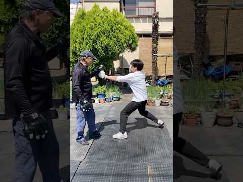 せんどー練習70日目のジャブ