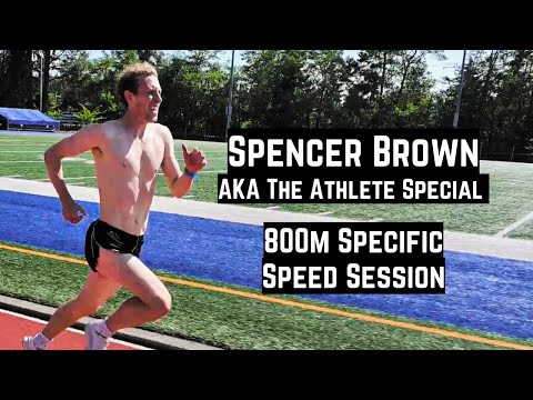 Spencer Brown AKA The Athlete Special - 800m Speed Session