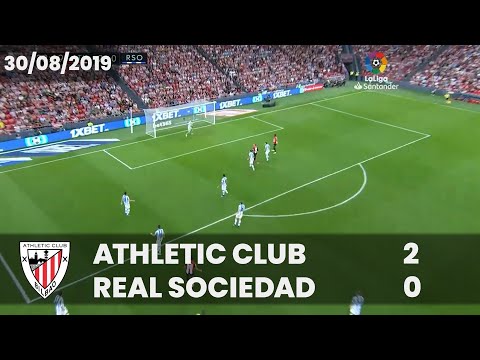 ⚽ FULL MATCH I LaLiga 19/20 I J3.  Athletic Club 2 - Real Sociedad 0