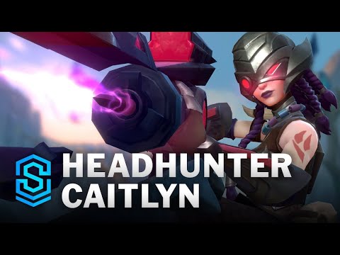 Headhunter Caitlyn Wild Rift Skin Spotlight
