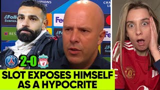Download lagu What's Happened Between Slot & Salah Is Messed Up! Liverpool 0-2 PSG Reaction mp3