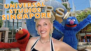 Our FIRST Visit To Universal's SMALLEST Park | Universal Studios Singapore | Review, Rides, Snacks