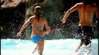 Cutback Cove Big Surf Shores wave pools at Aquatica SeaWorld's waterpark