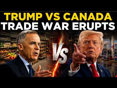 Trump LIVE | Trump vs Canada Trade War Erupts as Tariff Tensions Escalate | Trump Canada Trade war
