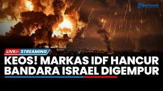 Gempuran Maut! Markas IDF Hancur Dibom Al Quds hingga Rudal 700 Kg Houthi Ledakkan Bandara Israel
