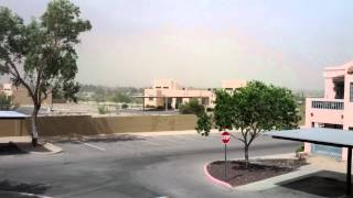 preview picture of video 'Tucson Arizona dust storm or a Haboob.'