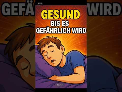 Gesund - Bis es zu viel wird?! 💤