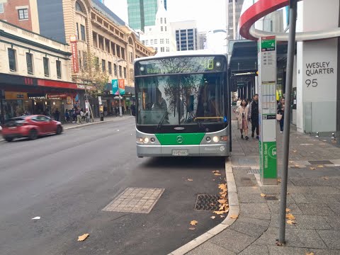 Transperth TP1882 departs William St