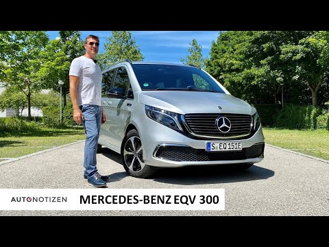 Mercedes-Benz EQV 300: Die elektrische V-Klasse im Test | Review | Autobahn | Laden | 2021