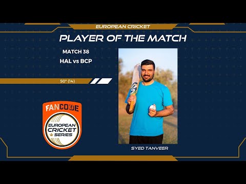 POTM: S Tanveer - HAL vs BCP | Highlights | FanCode ECS Cyprus Day 10 | Cyprus 2021