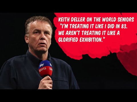KEITH DELLER  "I'M TREATING IT LIKE I DID IN 83. WE AREN'T TREATING IT LIKE A GLORIFIED EXHIBITION."