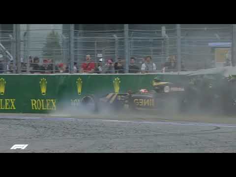 Romain Grosjean’s Monster Crash 2015 Russian Grand Prix