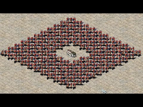 1 Demolition Truck vs 300 Conscripts - Red Alert 2