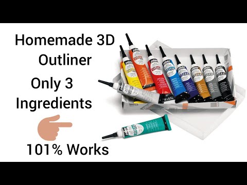 How to make 3D Outliner at home | DIY Glass Outliner