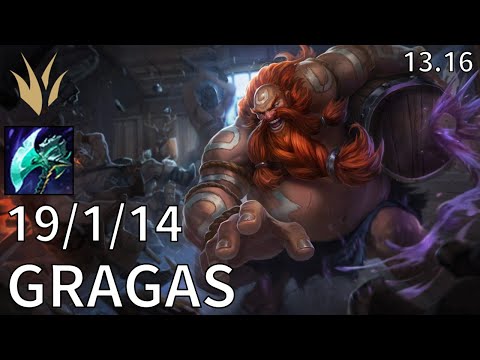 Gragas Jungle vs Viego - KR Diamond | Patch 13.16