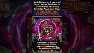 Pokemon Destined Rivals Giveaway! Closes June 10th! #explore #pokemon #pokemontcg #pokemongiveaway