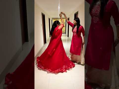 Twirling into her wedding be like ❤️🥹 #shorts #youtube #creator #bride #transition #shadi #bestie