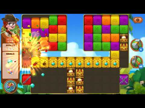 Lost Island Blast Adventure Level 1743 NO BOOSTERS - A S GAMING