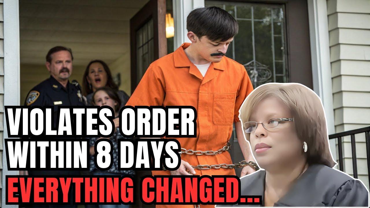 Judge Rejects Probation After Defendant Violates Order Within 8 Days