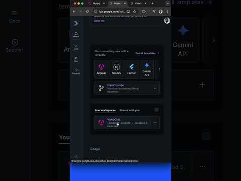 Project IDX: Build a Chat App With Angular #angular #idx #chat thumbnail