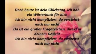 Namika - Kompliziert  (Lyrics)