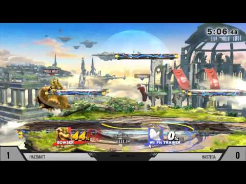 Smash on the Hill Smash 4 Weekly: S2 W4 - Winner's Round 2: HazzMatt vs. Hastega