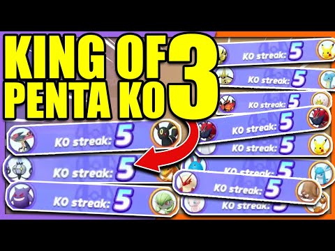 Worlds Best SoloQ Player PENTA KO Compilation 3 | Pokemon Unite