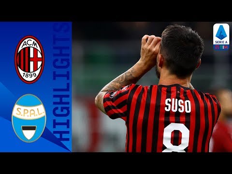 Video highlights della Giornata 10 - Fantamedie - Milan vs SPAL