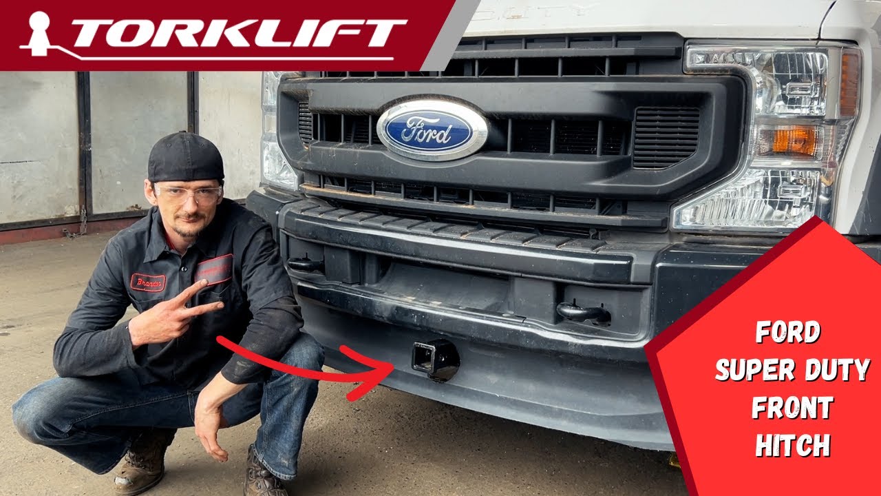 2017-2022 Ford F250 F350 F450 and F550 Front Hitch Installation NorthHitch X7912