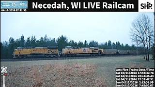 Necedah, WI Live Railcam - Necedah, WI #steelhighway live webcam