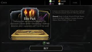 Mortal Kombat X Mobile - Elite Pack opening