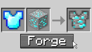 Minecraft, But You Can Forge Anything..