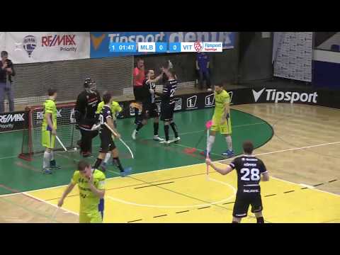 Highlights: Technology Florbal MB - 1. SC TEMPISH Vítkovice  4:3p