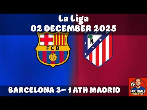 Barcelona 3-1 Atletico Madrid | Tactical View | Raphinha, Olmo, Torres | La Liga 02/12/2025